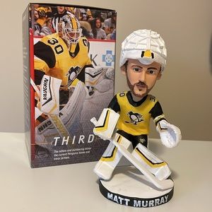 Matt Murray Hockey Goalie Bobblehead - Black and Yellow